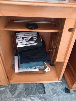 Máquina de coser Wertheim con mueble