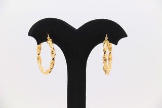 PENDIENTES ARO RIZADO GRECA