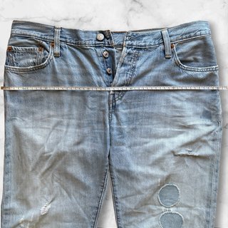 Levi’s 501 vintage chiari – effetto used con patch