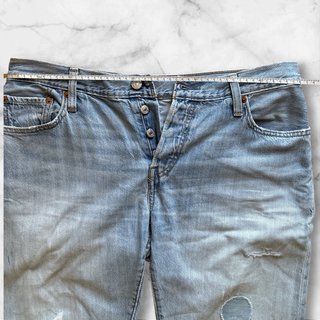 Levi’s 501 vintage chiari – effetto used con patch
