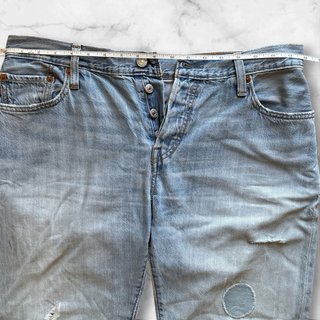 Levi’s 501 vintage chiari – effetto used con patch