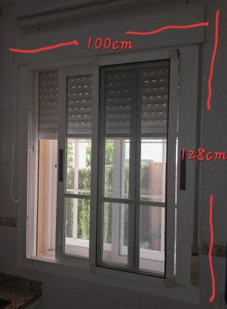 Ventanas aluminio blanco