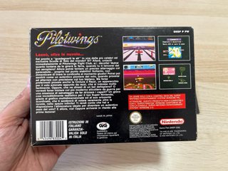 Pilotwings Super Nintendo PAL Ita