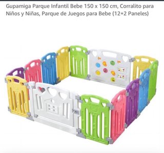 Parque Infantil Bebe 150x150cm (14 Paneles)