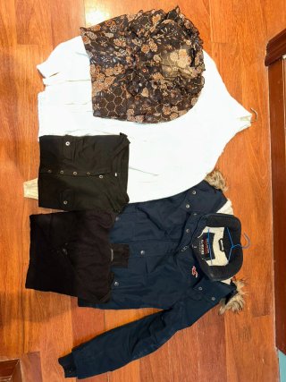 Lote Chaqueta Hollister Azul Talla S