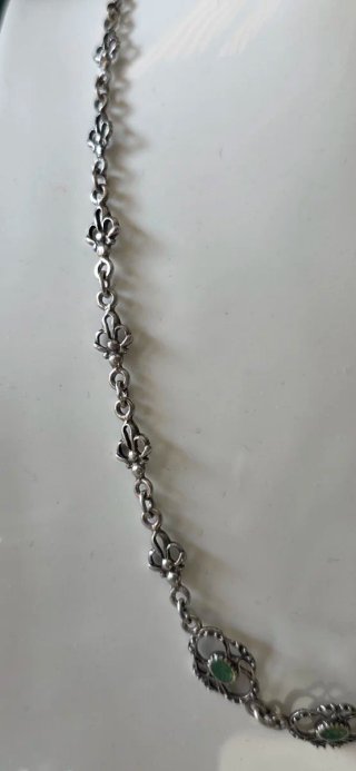 Gargantilla de plata de ley