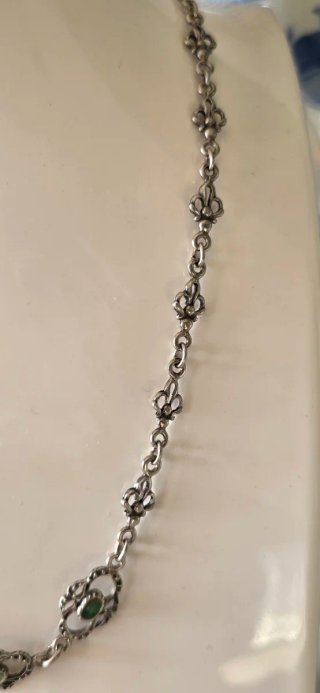 Gargantilla de plata de ley