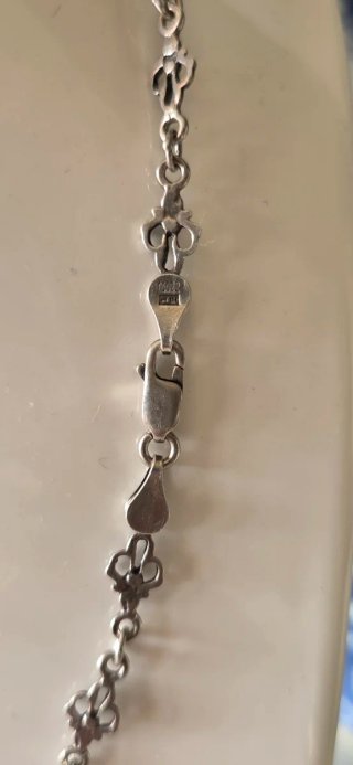 Gargantilla de plata de ley