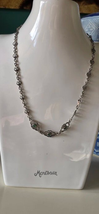 Gargantilla de plata de ley