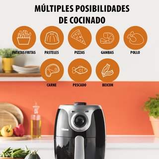 Freidora Tristar 1000W 2L Negra