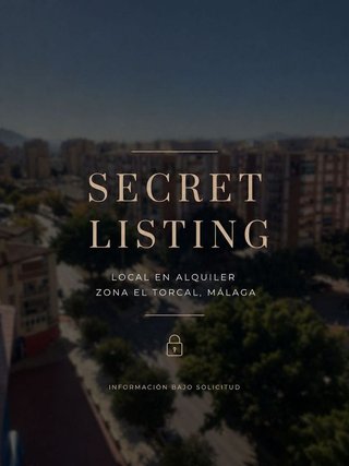 Local comercial en alquiler en La Luz - El Torcal en Málaga