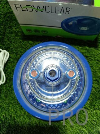 Bestway 58493 - Fuente Flotante Flowclear LED para