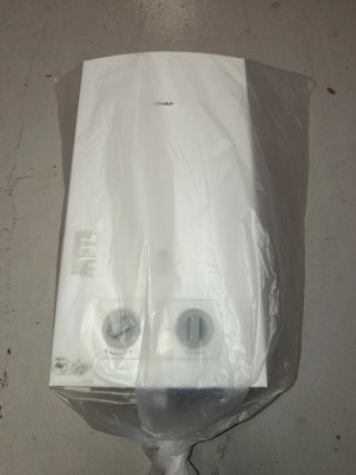 Calentador Necker Gas Natural Blanco