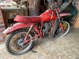 Carenado Derbi RD 50 Rojo