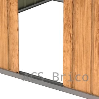 Caseta Metálica Top Hércules 233x321x209 cm - Duramax