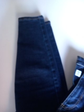 Pantalón vaquero azul Zara