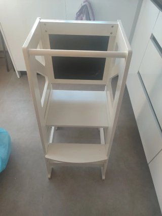 Torre de aprendizaje pizarra blanca/negra