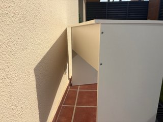 Escritorio pequeño blanco