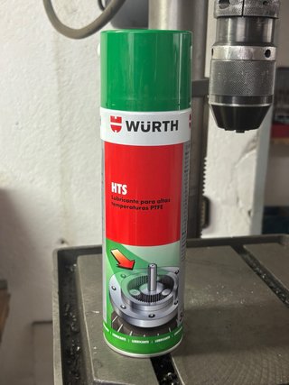 Lubricante Würth HTS PTFE Alta Temperatura