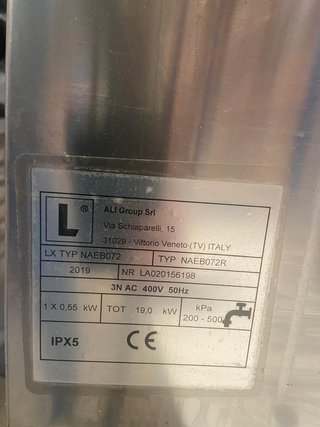 Horno eléctrico Lainox Naboo 7 gn2/1 ó 14 gn1/1