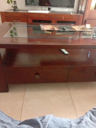 Mesa comedor madera extensible con cuatro sillas