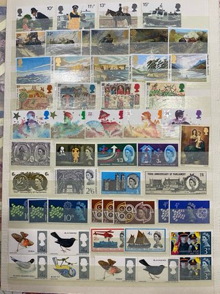 Sellos de Inglaterra 1912-1970