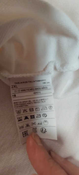 United Colors of Benetton Polo Blanco