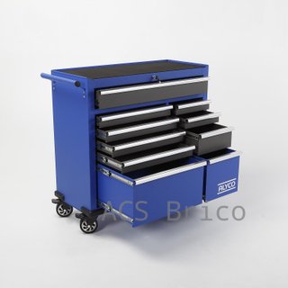 Carrello senza utensili Alyco 10 cassetti 192678