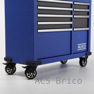 Carrello senza utensili Alyco 10 cassetti 192678