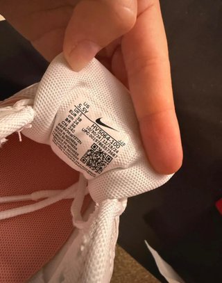 Zapatillas Nike Blancas y Naranja
