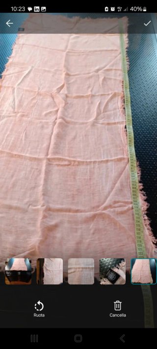 Sciarpa donna rosa