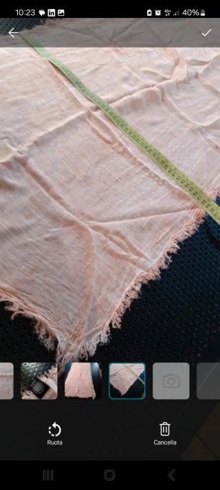 Sciarpa donna rosa