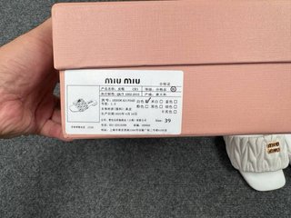 Sandali Miu Miu Bianchi