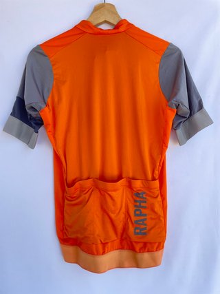 Rapha Maillot Ciclismo Hombre Naranja Talla M