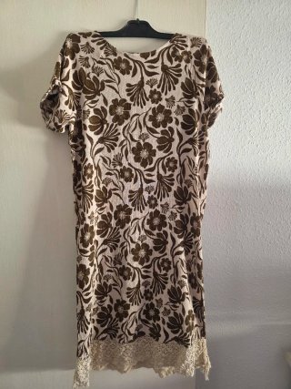 Vestido Tramas. Talla M.