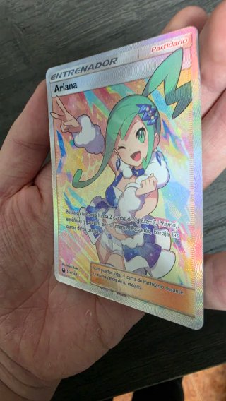 Carta Pokémon Entrenador Ariana 164/168