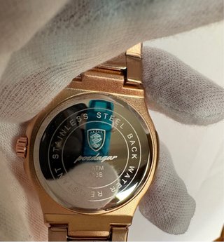 Orologio in Acciaio Inox Poedagar Set Completo