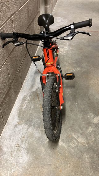 Bicicleta infantil Orbea naranja