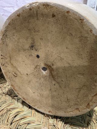 Pareja piezas de barro