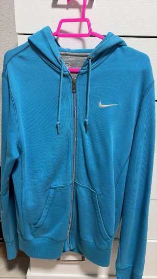 Chaqueta Nike Azul con Cremallera