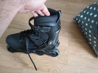 Patines en línea negros