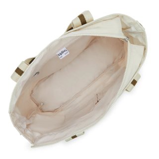 Bolso Tote Kipling Minta L Up Beige/Marrón