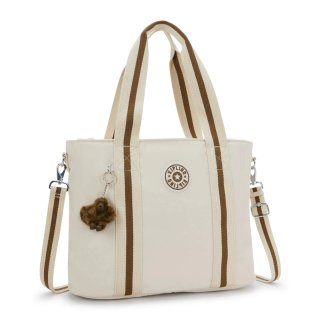Bolso Tote Kipling Minta L Up Beige/Marrón