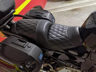 Tapizado asiento moto