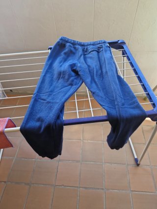 Pantalón chándal Nike niño azul