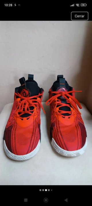 Zapatillas Adidas Hombre Rojas y Negras