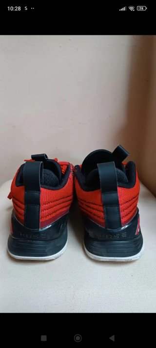 Zapatillas Adidas Hombre Rojas y Negras
