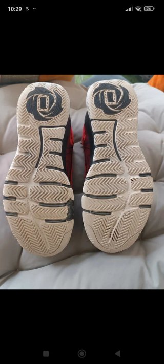 Zapatillas Adidas Hombre Rojas y Negras