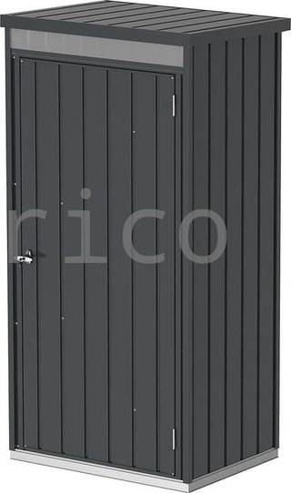Caseta Armario Metálica Palladium 77x98x196 cm - Duramax
