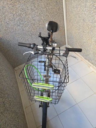 Bicicleta plegable aluminio 8 vel.